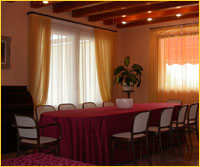 un particolare della sala